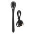 Plug péniens - vibrateur urétral rechargeable (0,6-1,1cm) - noir