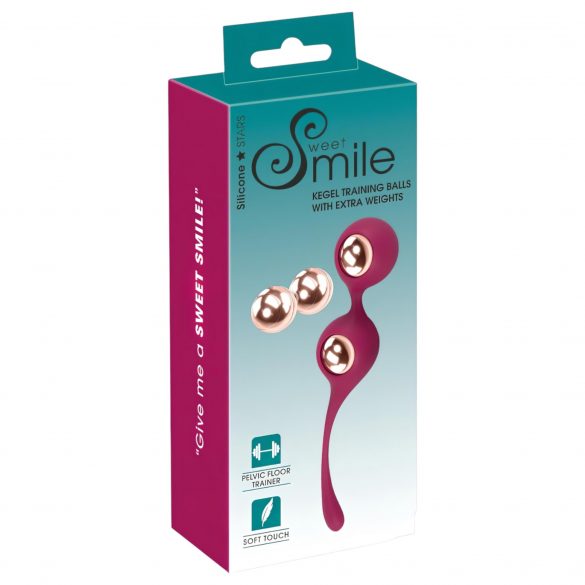 SMILE - variabilní sada gejš (červená)