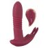 Javida RC - vibromasseur clitoridien 3 fonctions (rouge)