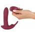 Javida RC - vibromasseur clitoridien 3 fonctions (rouge)