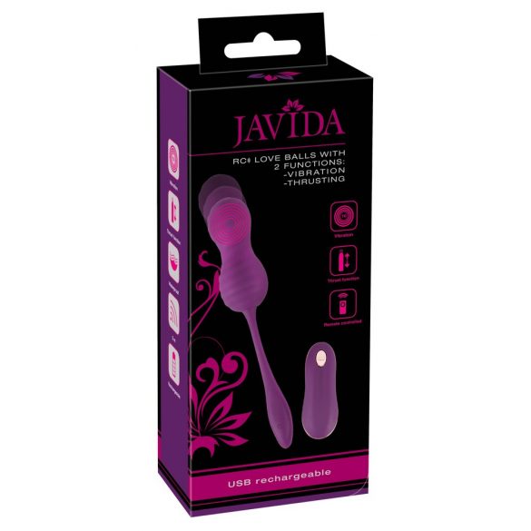 Javida RC - boule de geisha vibrante (violet)