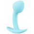 Cuties Mini Butt Plug - silikonové anální dildo - modré (2,6cm)