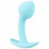 Cuties Mini Butt Plug - silikonové anální dildo - modré (2,6cm)