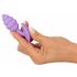 Cuties Mini Butt Plug - silikonové anální dildo - fialové (2,8cm)