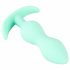 Plug anal mini Cuties - silicone menthe (2,3cm)