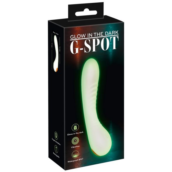 You2Toys Glow in the dark - fluorescent G-spot vibrator (wit)