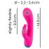 Vibromasseur waterproof, rechargeable - You2Toys, rose