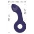 SMILE - vibromasseur rechargeable pour point G et P (violet)