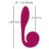 You2Toys Rosenrot - Oplaadbare, waterdichte G-spot vibrator (rood)