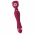 You2Toys Rosenrot - masseur vibreur rechargeable en forme de rose (rouge)