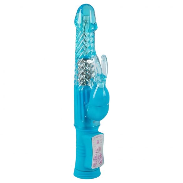 You2Toys - Sugar Babe - vibromasseur lapin perlé (bleu)