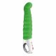 Fun Factory G5 - oplaadbare, waterdichte geribbelde G-spot vibrator (groen)