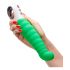 Fun Factory G5 - oplaadbare, waterdichte geribbelde G-spot vibrator (groen)