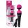 PalmPower Baguette - vibromasseur rechargeable (rose-noir)