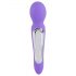 Baguette Sourire - Vibromasseur double moteur (violet)