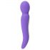 Baguette Sourire - Vibromasseur double moteur (violet)