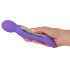 SWEET SMILE Wand Dual Motor Vibe – masážní vibrátor (fialový)