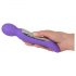 Baguette Sourire - Vibromasseur double moteur (violet)