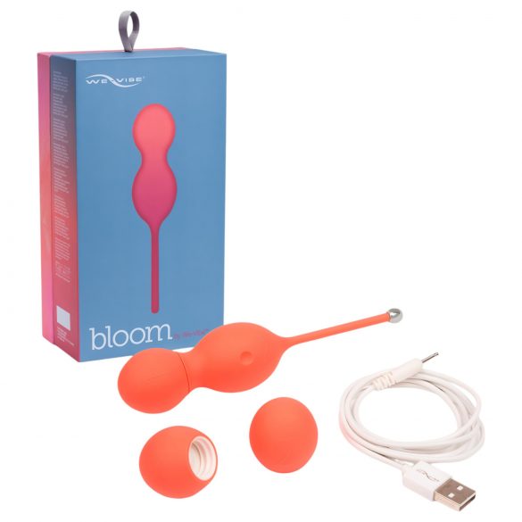 We-Vibe Bloom - Boule de geisha à poids interchangeables (Orange)