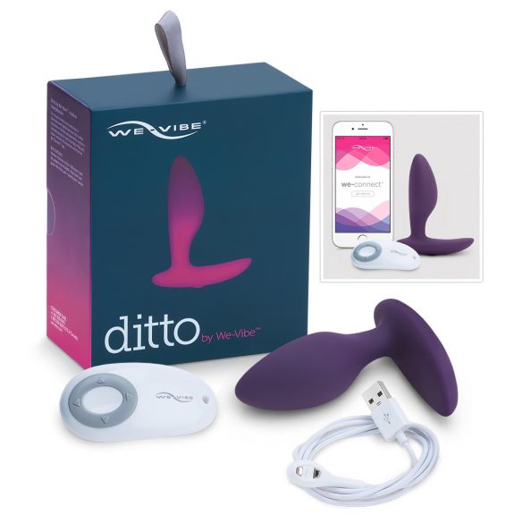 We-Vibe Ditto – nabíjecí anální vibrátor (fialový)