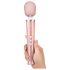 Le Wand Petite - vibromasseur rechargeable exclusif (or rose)