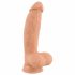 realistixxx Torero - nabíjecí realistický rotační vibrátor s přísavkou (22cm)