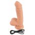 realistixxx Torero - nabíjecí realistický rotační vibrátor s přísavkou (22cm)