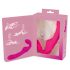 You2Toys Vibrating Strapless Strap-On - připínací vibrátor bez upevňovacího pásu (růžový)