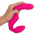 You2Toys Vibrating Strapless Strap-On - připínací vibrátor bez upevňovacího pásu (růžový)