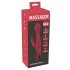 You2Toys Massager - duwende-roterende, verwarmde G-spot vibrator (rood)