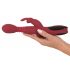 You2Toys Massager - duwende-roterende, verwarmde G-spot vibrator (rood)