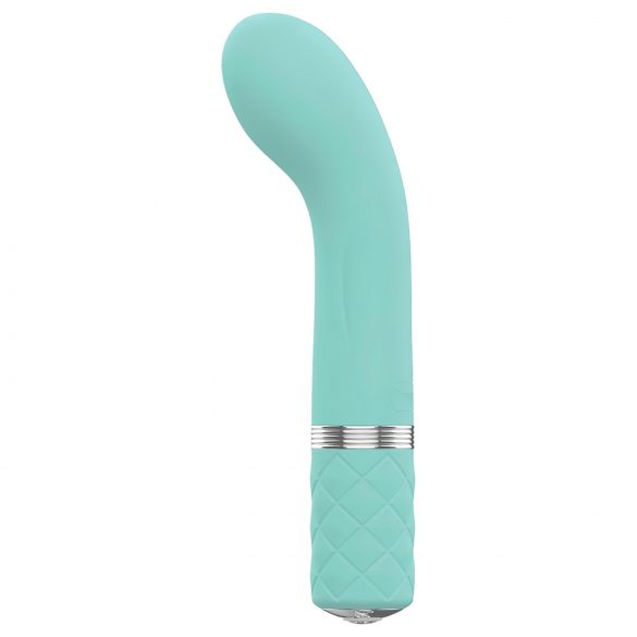 Pillow Talk Racy - vibrateur rechargeable étroit pour point G (turquoise)