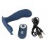 Plug anal rechargeable - bleu