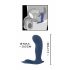 Plug anal rechargeable - bleu