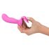 SMILE G-Spot Panty - vibromasseur rechargeable et télécommandé à attacher (rose)