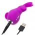 Happyrabbit Clitoral - vibromasseur waterproof rechargeable pour clitoris (violet)