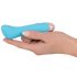 Cuties Mini Blauw - oplaadbare G-spot vibratie (turkoois)