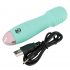 Cuties Mini Wand - vibromasseur rechargeable (vert)