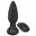 Velours Noir - vibromasseur anal sans fil (noir)