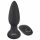 Black Velvet - vibromasseur anal rechargeable et télécommandé (noir)