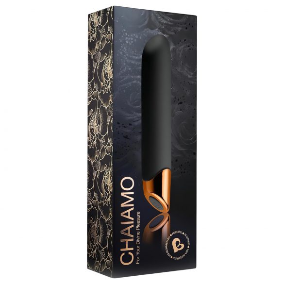 Chaiamo - vibromasseur rechargeable étanche (noir)