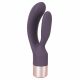 You2Toys Élegant Double - Vibrateur rechargeable avec stimulateur de clitoris (violet foncé)