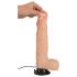 Nature Skin - Dancing Dick, vibromasseur réaliste rotatif (naturel)