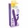 Vibromasseur rechargeable Pearl - violet