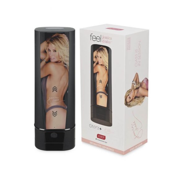 Kiiroo Onyx 2 Jessica Drake - dobíjecí interaktivní masturbátor (černý)