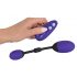 GoGasm Pussy & Ass - duo œuf vibrant sans fil, rechargeable (violet-noir)