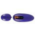 GoGasm Pussy & Ass - duo œuf vibrant sans fil, rechargeable (violet-noir)