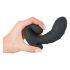 You2Toys - opblaasbare vibrator met afstandsbediening (zwart)