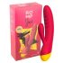 ROMP Jazz - vibromasseur point G étanche avec stimulation clitoridienne (rose)