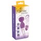 Boule de plaisir SMILE - œuf vibrant rotatif sans fil rechargeable (violet)